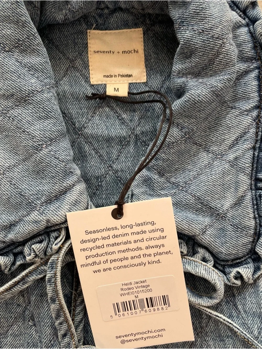 NWT Seventy + Mochi Heidi jacket in rodeo Vintage - Picture 4 of 6